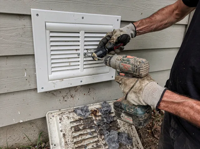 Dryer Vent Cover Replacement in Norton