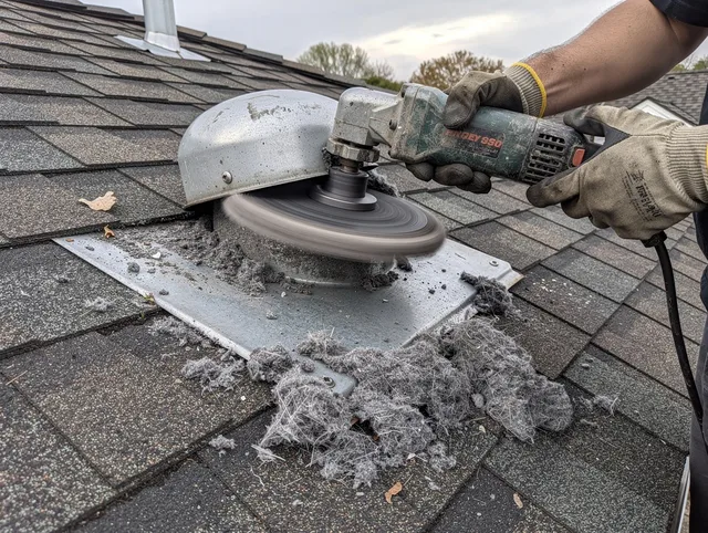 Expert roof dryer vent cleaning by Norton Dryer Vent Cleaning in Norton